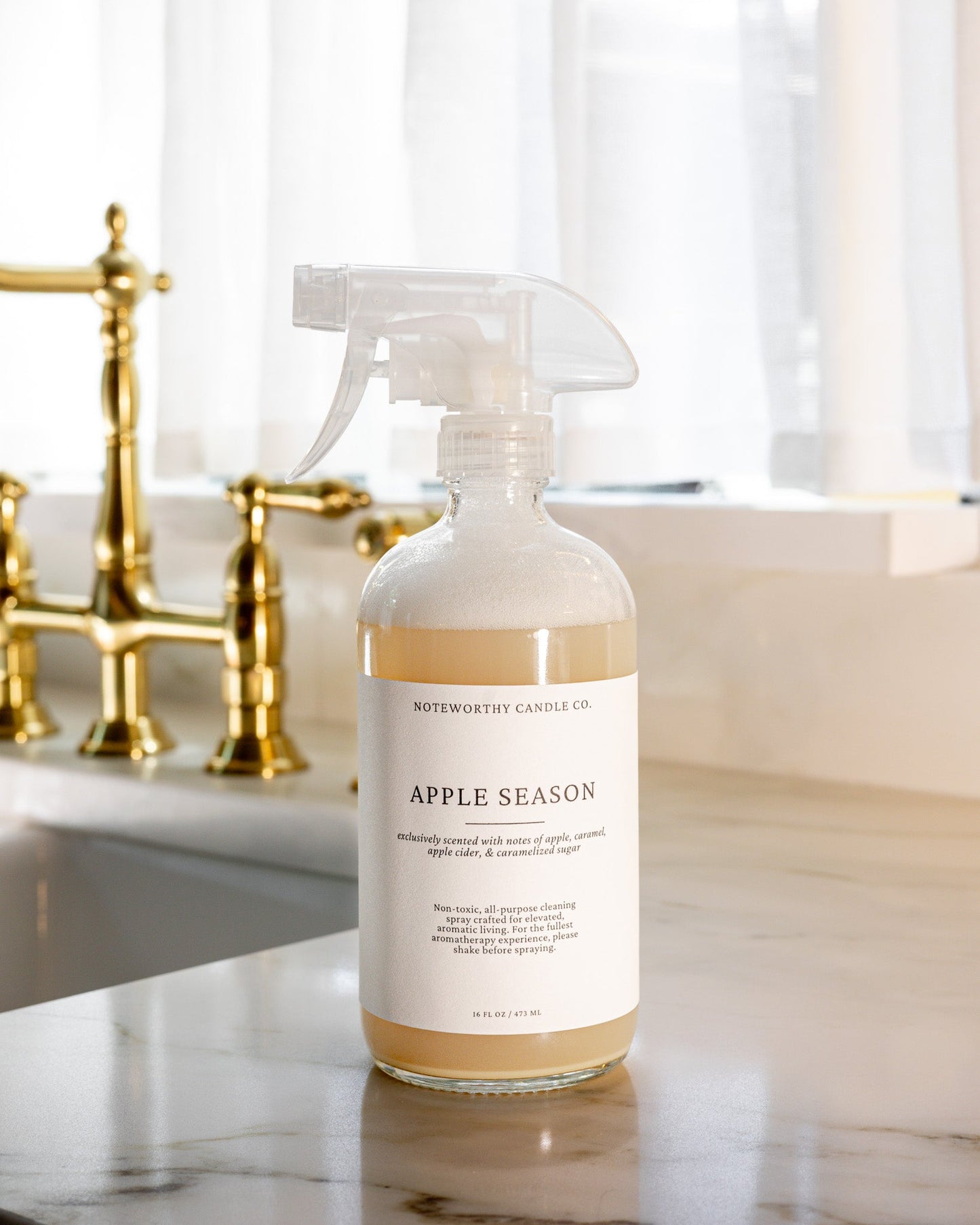 "Apple Season" All-Purpose Cleaning Solution - 16 fl oz - Noteworthy Candle Co